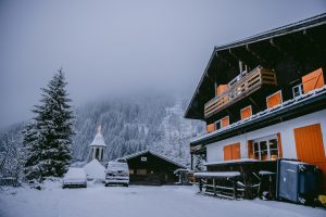 L'Abreuvoir im Winter