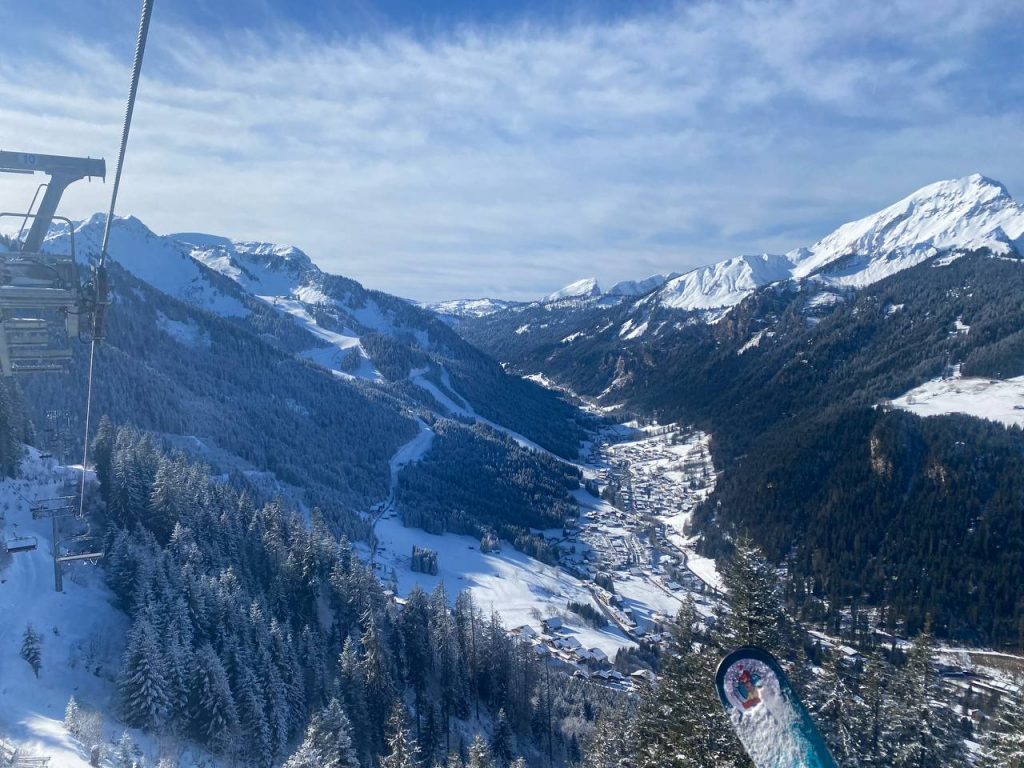 Blick auf den Ortsteil Linga