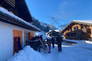 L'Abreuvoir im Winter